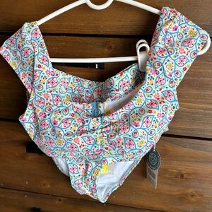 Boden Colorful Patterned Bikini